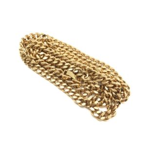 K18 18金 喜平ネックレス 2面シングル