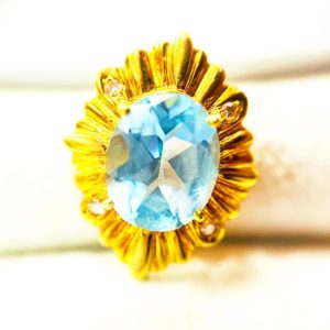 K18 トルマリン ネックレストップ