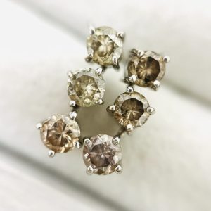 Pt850プラチナ ネックレス サファイヤ1.56ct ダイヤ 3ヶ0.33ct