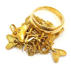 ネックレス リングなど　K18製品まとめ