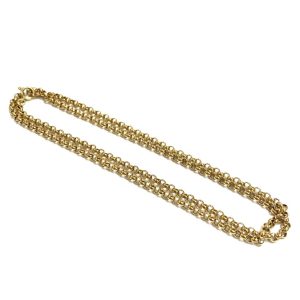 K18 ネックレス 石なし 750