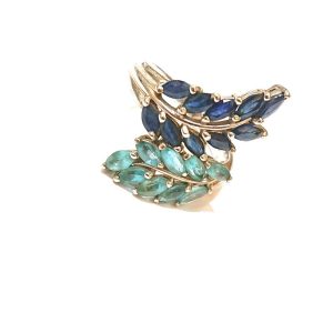 K18WG デザインリング