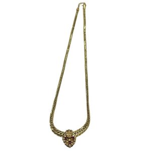 K18 18金 メレダイヤ ネックレス