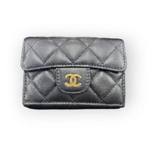 CHANEL シャネル キャビアスキン 三つ折り財布｜前橋市総社町