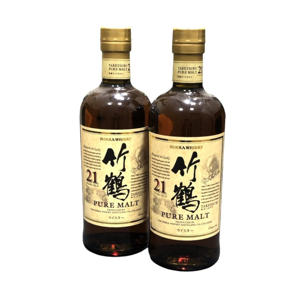 NIKKA WHISKY ニッカウイスキー 竹鶴 21年 ピュアモルトの買取実績