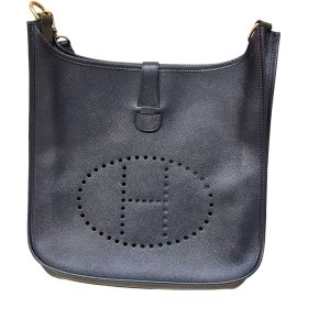 HERMES エルメス エヴリン1 GM エプソン ノワール