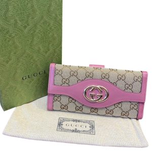 GUCCI グッチ GGキャンバス 財布