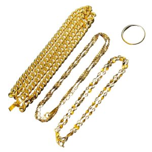 K18(18金)まとめ　ネックレス・リング