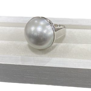 K14WG パール リング