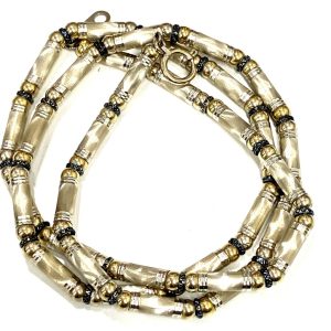 K18WG ネックレス