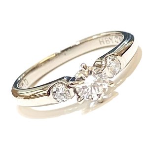 Pt900 ダイヤモンドリング 0.21ct