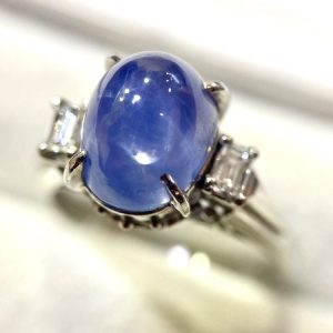 Pt900(プラチナ900) カイヤナイト リング