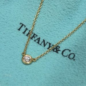 ティファニー/  ネックレス Au750 ダイヤ