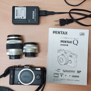 ペンタックスQ デジタルカメラ メタル 傷あり