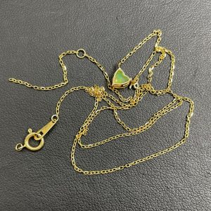 K10 石付きネックレス