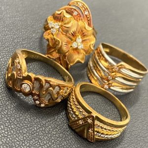 K18リング / K18Pt900リング