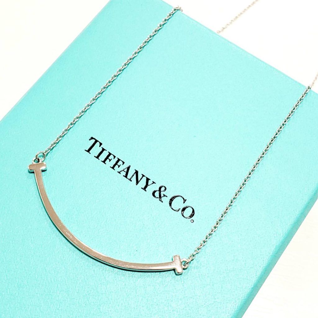 TIFFANY & Co. ティファニー Tスマイル ネックレス 750の買取実績