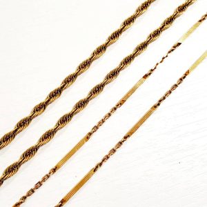 K18 デザインネックレス おまとめ