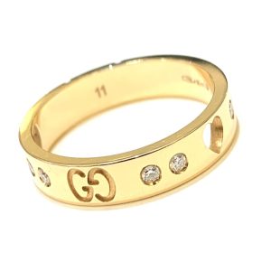 GUCCI グッチ K18 アイコン アモールリング