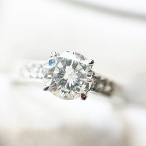 Pt900 ダイヤモンドリング