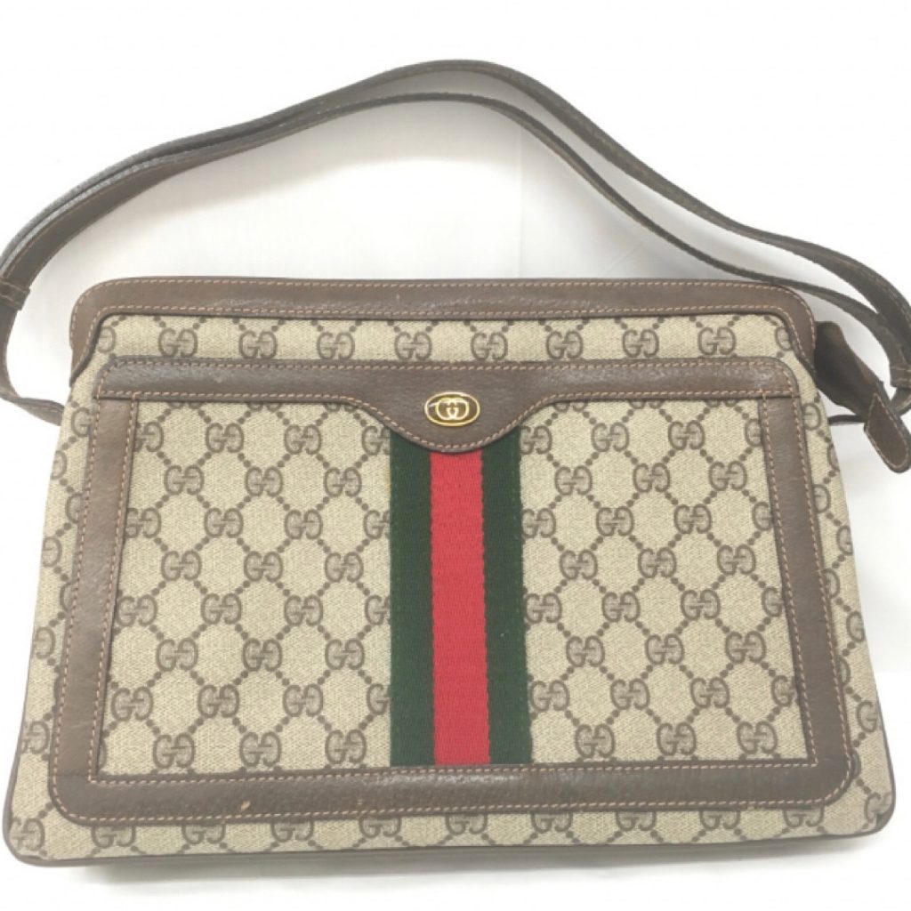 オールドグッチ（GUCCI） シェリーライン GG柄 ショルダーバッグの買取