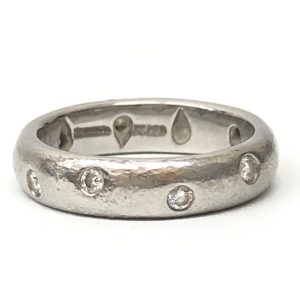 TIFFANY＆Co. ドッツ バンドリング Pt950｜北群馬郡吉岡町