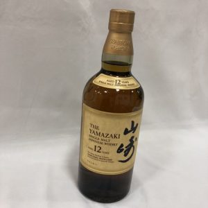 山崎12年 シングルモルト ウイスキー 箱無し サントリー