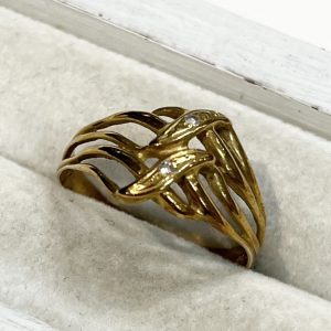 K18 18金 リング 指輪