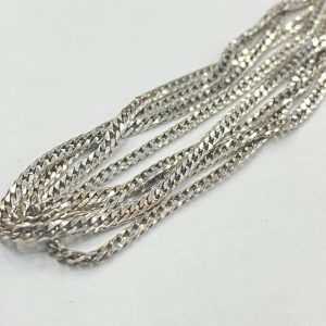 K18WG(ホワイトゴールド)喜平ネックレス