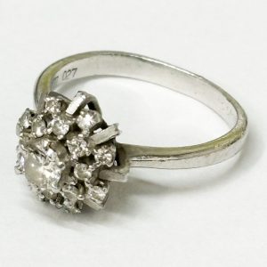 Pt900 ダイヤモンド リング アクセサリー