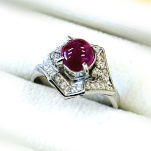 Pt900 ルビー リング