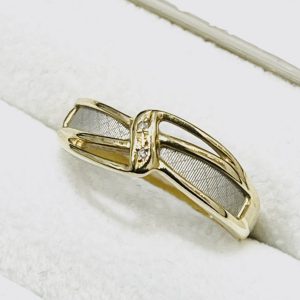 K18 Pt900 18金 プラチナ リング