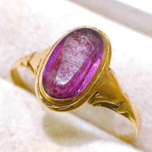 K18(18金) アメジストリング