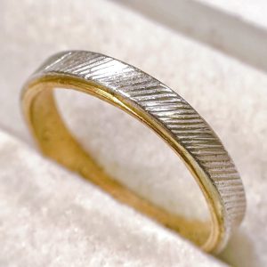 K18/Pt850(18金プラチナ850) コンビリング