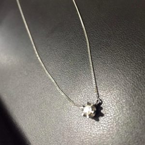 Pt850 ダイヤネックレス