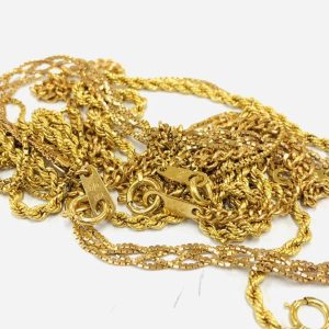 K18/18金 ネックレス まとめ