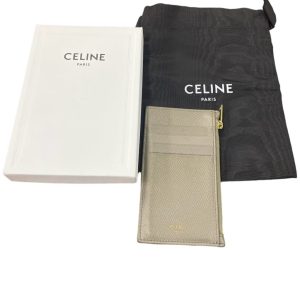 CELINE ジップ付きコンパクト カードホルダー エッセンシャル