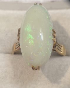 K18 18金 オパール リング