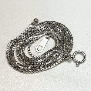 K18WG 18金ホワイトゴールド ネックレス