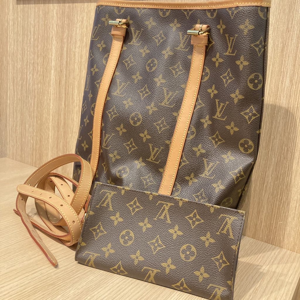 ルイ・ヴィトン Louis Vuitton プチ バケット PM ショルダーバッグ バケツ型 トートバッグ モノグラム ブラウン M42238 レディース 中古 ルイ・ヴィトン モノグラム プチ・バケットPM LOUIS VUITTON バケツ型