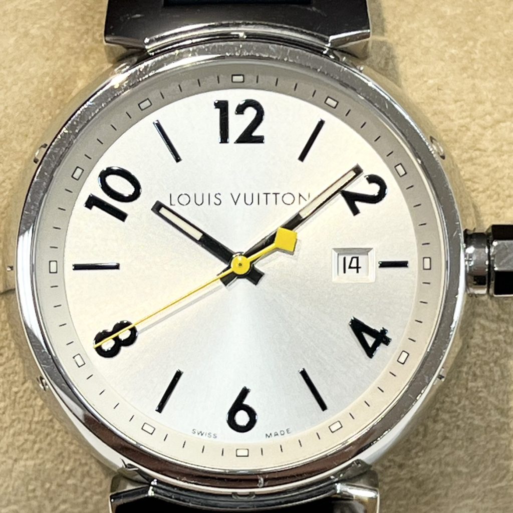 ルイ・ヴィトン LOUIS VUITTON タンブール デイト 腕時計