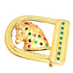 K18 ベルトバックル