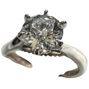 Pt900 0.578ct ダイヤモンド リング