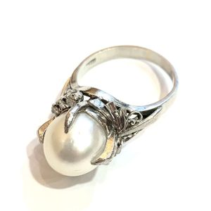 Pt900 リング パール
