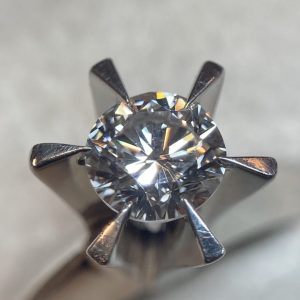 Pt950 0.48ct ダイヤモンドリング