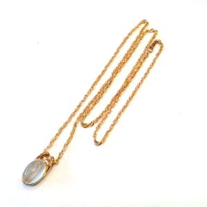 K18 ムーンストーンネックレス