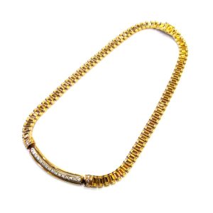 K18 メレダイヤネックレス