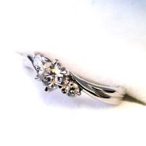 Pt900 ダイヤモンドリング