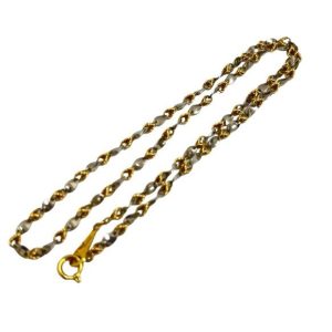 K18/Pt850 コンビネックレス