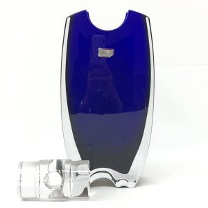 Baccara バカラ オセアニア ブルー クリスタル 花瓶｜前橋市六供町